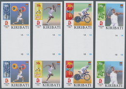 Thematik: Olympische Spiele / Olympic Games: 2008, KIRIBATI: Summer Olympics Beijing Complete Set Of - Sonstige & Ohne Zuordnung