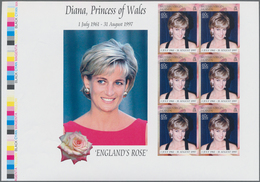 Thematik: Persönlichkeiten - Prinzessin Diana / Personalities - Princess Diana: 2008, BRITISH VIRGIN - Famous Ladies