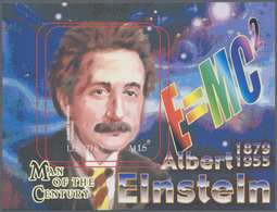 Thematik: Persönlichkeiten - Einstein / Personalities - Einstein: 2000, Lesotho. Imperforate Souveni - Albert Einstein