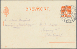 Thematik: Pfadfinder / Boy Scouts: 1937, Denmark. Postcard 10 öre Sent With Special Cancellation "F. - Autres & Non Classés