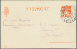 Thematik: Pfadfinder / Boy Scouts: 1937, Denmark. Postcard 10 öre Sent With Special Cancellation "F. - Altri & Non Classificati