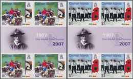 Thematik: Pfadfinder / Boy Scouts: 2007, CAYMAN ISLANDS: Centenary Of Scouting Complete Set Of Four - Autres & Non Classés