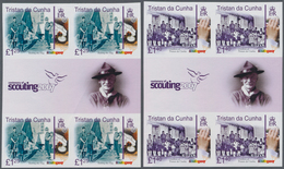 Thematik: Pfadfinder / Boy Scouts: 2007, TRISTAN DA CUNHA: Centenary Of Scouting Complete Set Of Fou - Other & Unclassified
