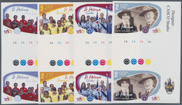 Thematik: Pfadfinder / Boy Scouts: 2010, ST. HELENA: 100 Years Girl Guides Complete Set Of Four In V - Altri & Non Classificati