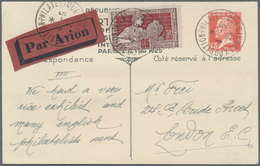 Thematik: Philatelie / Philately: 1925, France. Postcard 45c Pasteur "Exposition Philatelique Intern - Autres & Non Classés