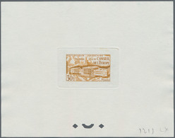 Thematik: Politik / Politics: 1952, France. Epreuve D'atelier In Light Brown For The 30fr Stamp "Cou - Non Classificati