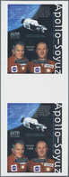 Thematik: Raumfahrt / Astronautics: 2000, GUYANA: 25th Anniversary Of Apollo-Soyuz Test Project Mini - Sonstige & Ohne Zuordnung