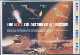 Thematik: Raumfahrt / Astronautics: 2004, GRENADA: The Mars Exploration Rover Mission Complete Set O - Sonstige & Ohne Zuordnung