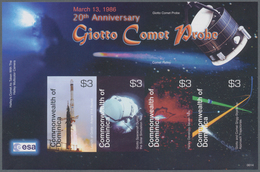 Thematik: Raumfahrt / Astronautics: 2006, Dominica. Imperforate Miniature Sheet Of 4 For The Series - Sonstige & Ohne Zuordnung