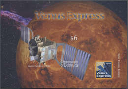 Thematik: Raumfahrt / Astronautics: 2006, Dominica. Imperforate Souvenir Sheet (1 Value) Showing "Ve - Other & Unclassified