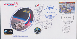 Thematik: Raumfahrt / Astronautics: 2010. STS-132/Rasswet. Rassvet Onboard Cover, Autographed By 6 C - Other & Unclassified