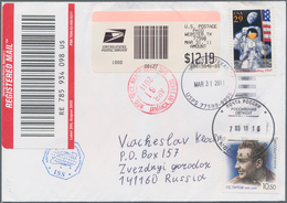Thematik: Raumfahrt / Astronautics: 2011. STS-133. Russian Postal Stationery From Skripotshka To Klo - Sonstige & Ohne Zuordnung