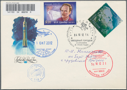 Thematik: Raumfahrt / Astronautics: 2012. Progress M-17M. Letter By Klochko To Malenchenko. Content - Sonstige & Ohne Zuordnung