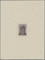 Thematik: Religion / Religion: 1932, Belgium. Presentation Die Proof In Final Stage For The 5f+20f S - Sonstige & Ohne Zuordnung