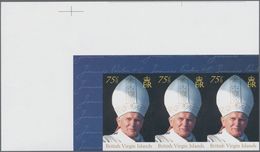 Thematik: Religion / Religion: 2005, BRITISH VIRGIN ISLANDS: Death Of Pope John Paul II. 75c. In A H - Sonstige & Ohne Zuordnung