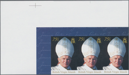 Thematik: Religion / Religion: 2005, BRITISH VIRGIN ISLANDS: Death Of Pope John Paul II. 75c. In A H - Other & Unclassified