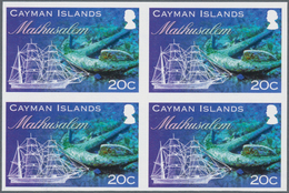 Thematik: Schiffe-Segelschiffe / Ships-sailing Ships: 2013, Cayman Islands. Imperforate Block Of 4 F - Schiffe