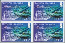 Thematik: Schiffe-Segelschiffe / Ships-sailing Ships: 2013, Cayman Islands. Imperforate Block Of 4 F - Ships