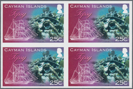 Thematik: Schiffe-Segelschiffe / Ships-sailing Ships: 2013, Cayman Islands. Imperforate Block Of 4 F - Bateaux