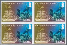 Thematik: Schiffe-Segelschiffe / Ships-sailing Ships: 2013, Cayman Islands. Imperforate Block Of 4 F - Schiffe