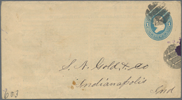 Thematik: Tiere-Hühnervögel / Animals-gallinaceus Birds: 1879, USA. Advertisment Folded Letter 1c In - Galline & Gallinaceo