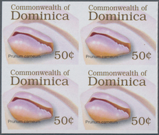 Thematik: Tiere-Meerestiere / Animals-sea Animals: 2006, Dominica. Imperforate Block Of 4 For The 50 - Vie Marine