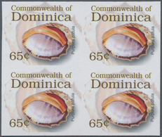 Thematik: Tiere-Meerestiere / Animals-sea Animals: 2006, Dominica. Imperforate Block Of 4 For The 65 - Meereswelt