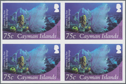 Thematik: Tiere-Meerestiere / Animals-sea Animals: 2012, Cayman Islands. Imperforate Block Of 4 For - Marine Life