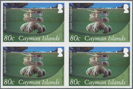 Thematik: Tiere-Meerestiere / Animals-sea Animals: 2012, Cayman Islands. Imperforate Block Of 4 For - Vie Marine
