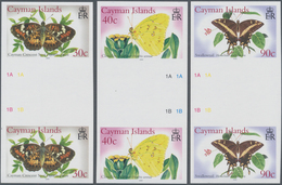 Thematik: Tiere-Schmetterlinge / Animals-butterflies: 2005, CAYMAN ISLANDS: Butterflies Complete Set - Schmetterlinge