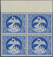 Thematik: Tiere-Vögel / Animals-birds: 1940 (ca.), FRENCH COLONIES: ESSAY In Ultramarine Showing A B - Sonstige & Ohne Zuordnung