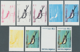 Thematik: Tiere-Vögel / Animals-birds: 1997. Progressive Proof (8 Phases) For The First 3b Value Of - Other & Unclassified