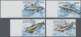 Thematik: Tiere-Meeressäuger (u.a. Wale) / Animals-aquatic Mammals: 2009, DOMINICA: Dolphins Complet - Autres & Non Classés