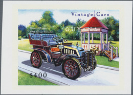 Thematik: Verkehr-Auto / Traffic-car: 2000, GUYANA: Oldtimer (1886 To 1910) Complete Set Of Twelve S - Voitures