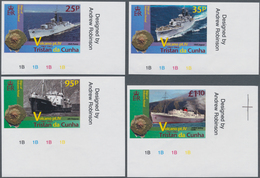 Thematik: Vulkane / Volcanoes: 2013, TRISTAN DA CUNHA: 50th Anniversary Of Volcanic Eruption (ships - Vulkane