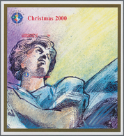 Thematik: Weihnachten / Christmas: 2000, Dominica. Imperforate Souvenir Sheet Of 1 For The Issue "Ch - Noël