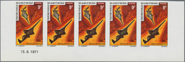 Afar Und Issa: 1971, AFAR AND ISSA: Fishes Complete Set Of Three Normal Stamps (except The Airmail S - Autres & Non Classés