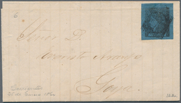 Argentinien - Provinzen: Corrientes: 1860, Issue 3c „azul Claro“ Position 6 , Wide Margins All Aroun - Corrientes (1856-1880)