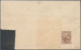 Argentinien - Ganzsachen: 1888, Stationery Envelope Riva-Davia 10 C With INVERTED STAMP IMPRINT On L - Ganzsachen