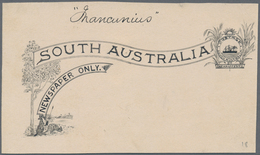 Südaustralien: 1890’s, Wrapper Design Competition ESSAY ('Mancunius' No. 18) Of Heading Of Wrapper ' - Lettres & Documents