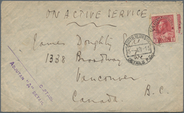 Australien - Besonderheiten: 1915, Military Forces In Egypt, Cover With Cds AUSTRALIAN BASE / DETAIL - Sonstige & Ohne Zuordnung