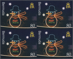 Bermuda-Inseln: 2005, Lights Ship Parade Complete Set Of Three (christmas Tree, Dolphin And Snowman) - Bermudes