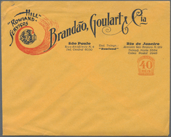 Brasilien - Ganzsachen: 1927, Stationery Advertising Letter 40 Reis "Hill Rowland Servicio Brandao, - Postwaardestukken