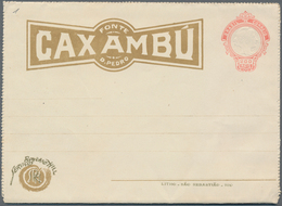 Brasilien - Ganzsachen: 1927, Stationery Advertising Letter Sheet 200 Reis "FONTE CAX AMBU D.PEDRO", - Entiers Postaux