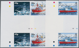 Britische Gebiete In Der Antarktis: 2005, Ships Complete Set Of Three (different Ships HMS 'Enduranc - Ungebraucht