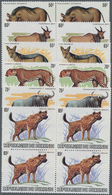 Burundi: 1982, African Wildlife Complete Set Of 13 From 2fr. To 85fr. (Lion, Giraffe, Rhinoceros, El - Ungebraucht