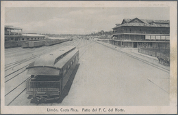 Costa Rica: 1923, Pictorial Stat. Postcard 4c. Red 'Coffee Plant' With Red Advert. 'Drink Costa Rica - Costa Rica