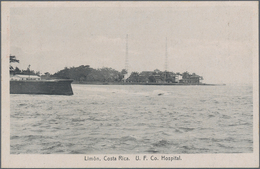 Costa Rica: 1923, Pictorial Stat. Postcard 4c. Red 'Coffee Plant' With Red Advert. 'Drink Costa Rica - Costa Rica