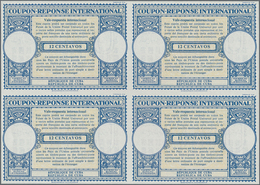 Cuba: 1957. International Reply Coupon 12 Centavos (London Type) In An Unused Block Of 4. Issued Dec - Other & Unclassified