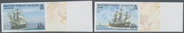 Jungferninseln / Virgin Islands: 2009, Sea Faring And Exploration Complete IMPERFORATE Set Of Six Fr - Iles Vièrges Britanniques